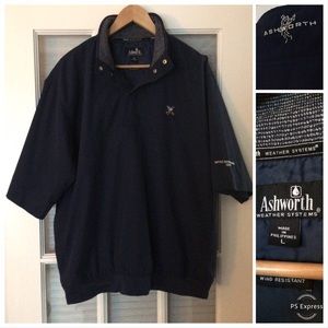 Navy Winged Foot Golf Club Jacket ⛳️ Sz. L